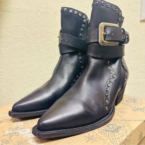 Free People Billy Western Pointed Toe Boot